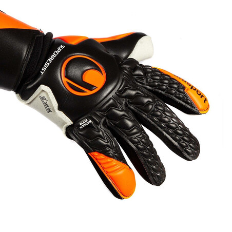 Gants Uhlsport Super Resist 3 noir orange