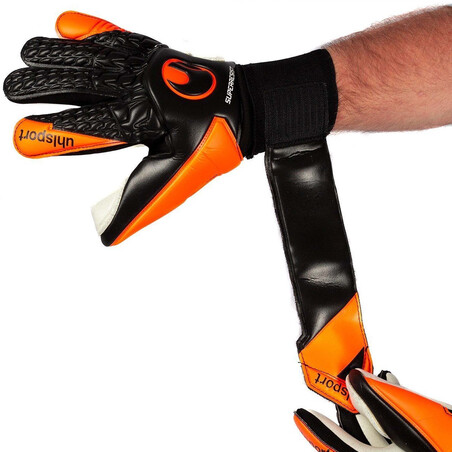 Gants Uhlsport Super Resist 3 noir orange