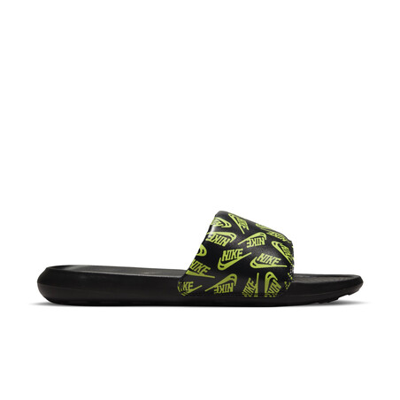 Sandales Nike Victori One noir vert