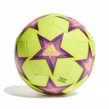 Ballon adidas Ligue des Champions jaune rose 2022/23