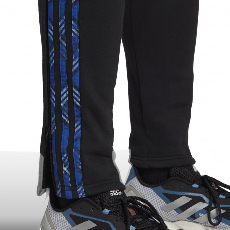 Pantalon survêtement adidas Winterized noir bleu