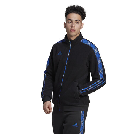 Veste survêtement adidas Tiro FL noir bleu