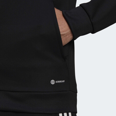 Veste survêtement Benfica noir blanc 2022/23
