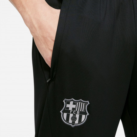 Pantalon survêtement FC Barcelone Strike noir gris 2022/23