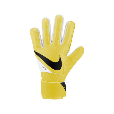 Gants gardien junior Nike Match jaune noir