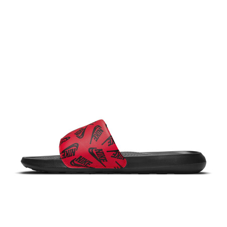 Sandales Nike Victori One Slide rouge noir