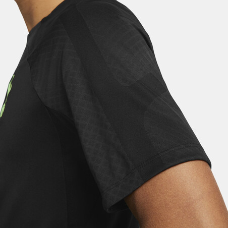 Maillot entraînement Tottenham Strike noir jaune 2022/23