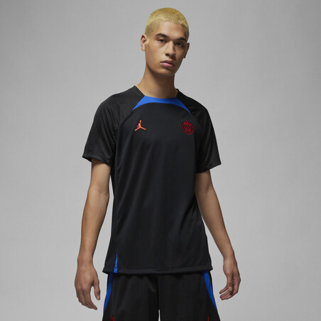 Maillot entraînement PSG noir bleu 2022/23