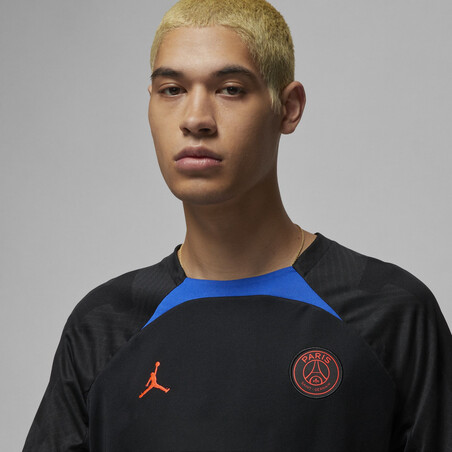 Maillot entraînement PSG noir bleu 2022/23