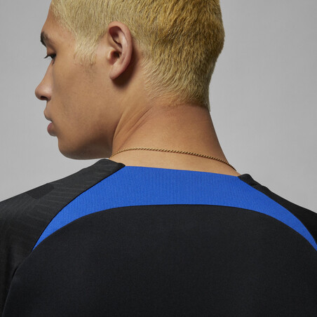 Maillot entraînement PSG noir bleu 2022/23