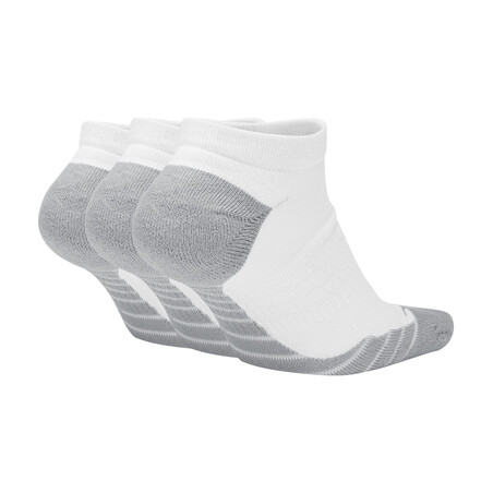 Pack 3 paires socquettes Nike Max Cush blanc