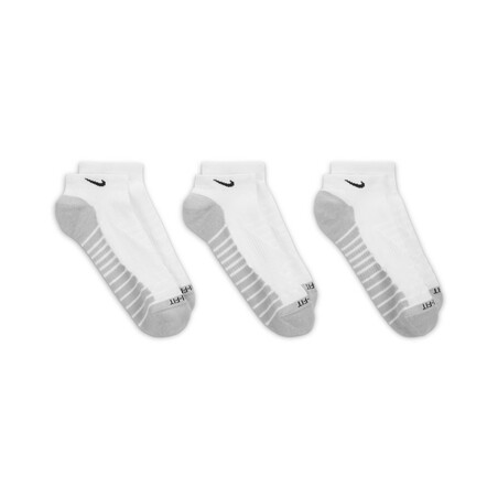 Pack 3 paires socquettes Nike Max Cush blanc