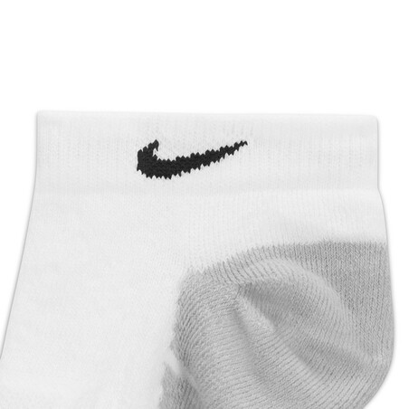 Pack 3 paires socquettes Nike Max Cush blanc