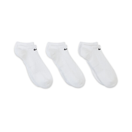 Pack 3 paires socquettes Nike Everyday Cush blanc