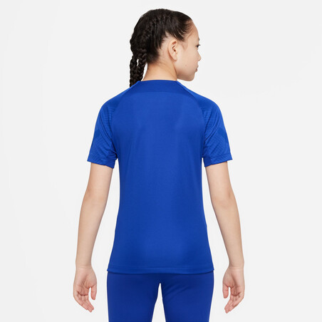 Maillot entraînement junior PSG Strike bleu blanc 2022/23