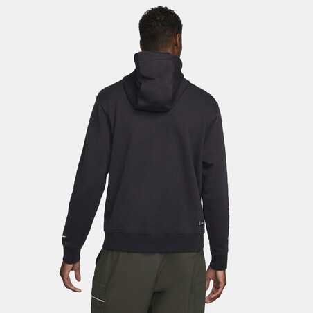 Sweat à capuche PSG noir blanc 2022/23
