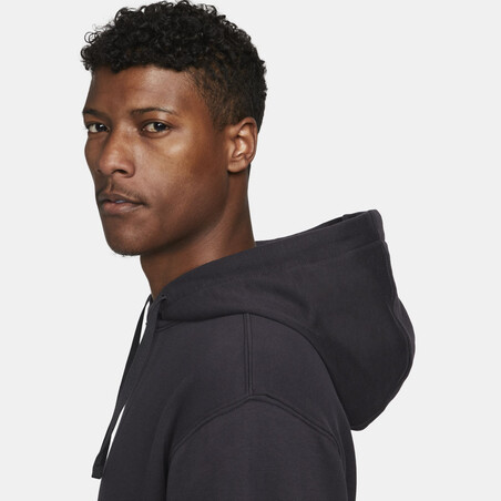 Sweat à capuche PSG noir blanc 2022/23