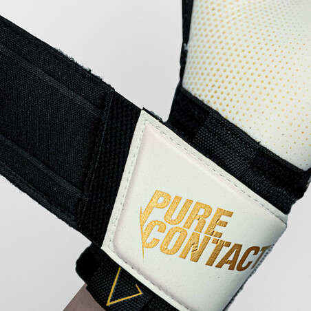 Gants gardien Reusch Pure Contact Gold X GluePrint noir or