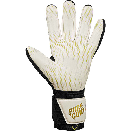 Gants gardien Reusch Pure Contact Gold X GluePrint noir or