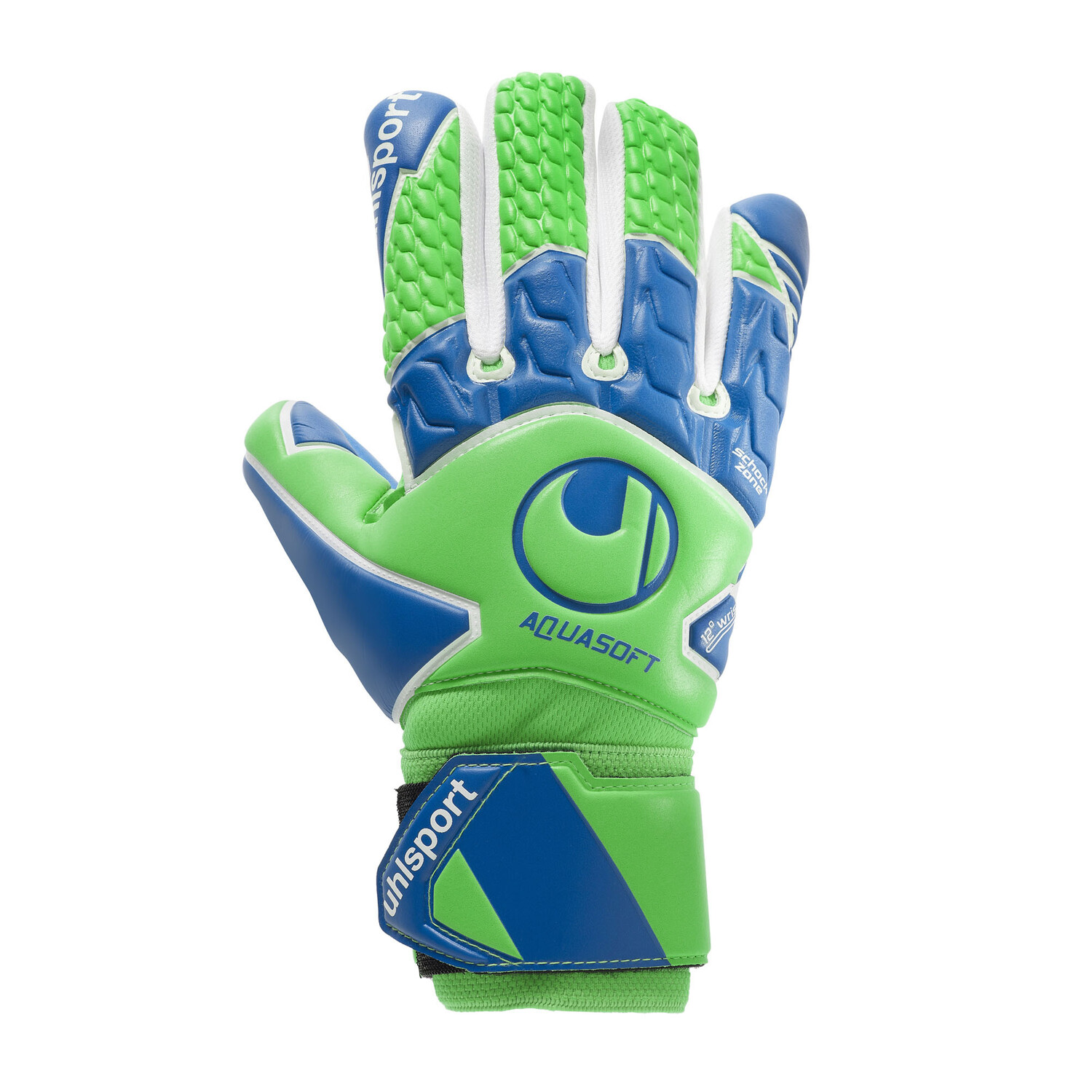 Gants De Gardien De But Uhlsport Aquagrip HN Pour Football | Adhérence Maximale Sous La Pluie | Coupe Semi-négative Adultes Et Enfants