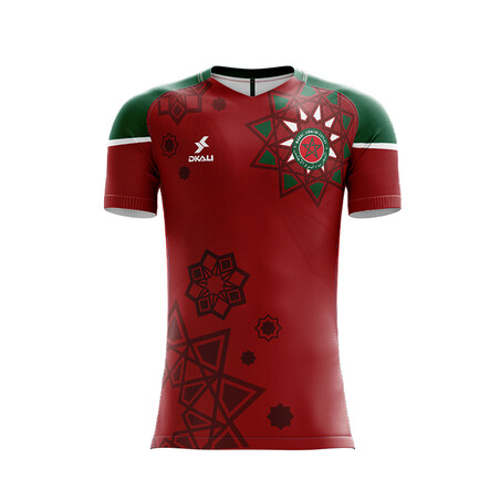 Maillot Dkali Maroc rouge 2022/23 sur