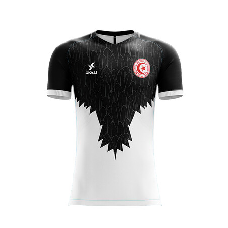 Maillot Dkali Tunisie noir 2022