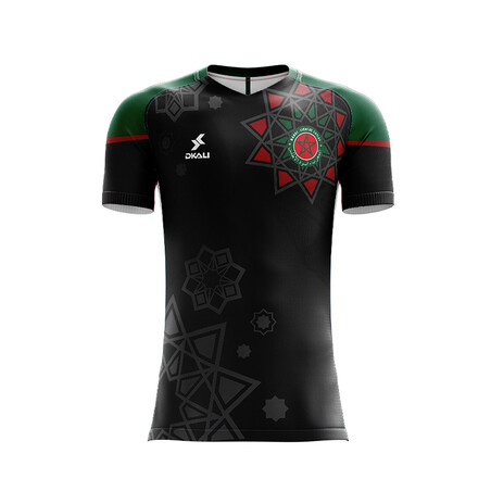 Maillot Dkali Maroc noir 2022