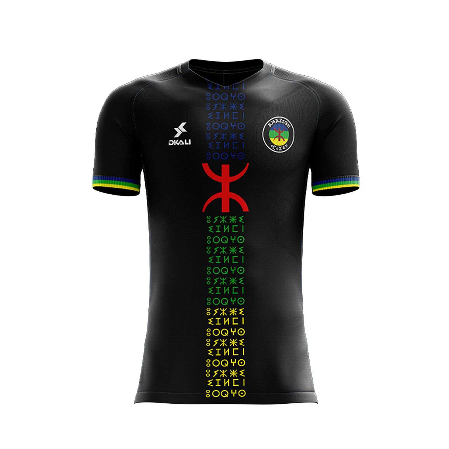 Maillot Dkali Kabylie noir 2022 sur Foot.fr
