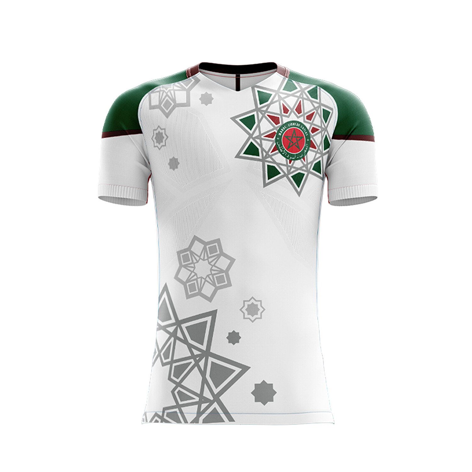 Maillot Dkali Maroc blanc 2022/23 sur