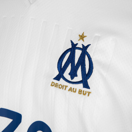 Maillot OM Domicile 2023/2024 Blanc Junior  Boutique Officielle Olympique  de Marseille