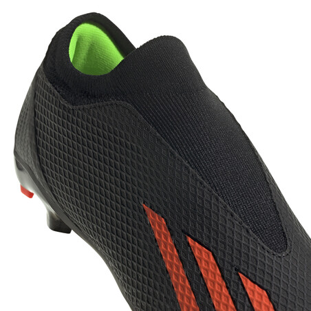 adidas X Speedportal.3 LaceLess FG noir rouge