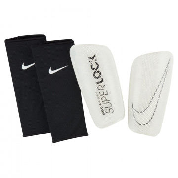 Protège tibias Nike Mercurial FlyLite Superlock blanc