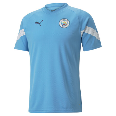 Maillot entraînement Manchester City bleu blanc 2022/23