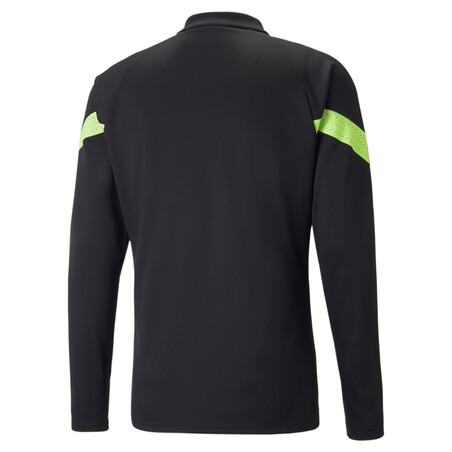 Sweat zippé Manchester City noir jaune 2022/23