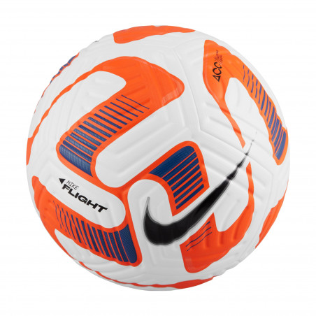 Ballon Nike Flight blanc orange