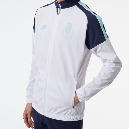 Ensemble survêtement FC Porto woven blanc bleu 2022/23