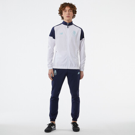 Ensemble survêtement FC Porto woven blanc bleu 2022/23