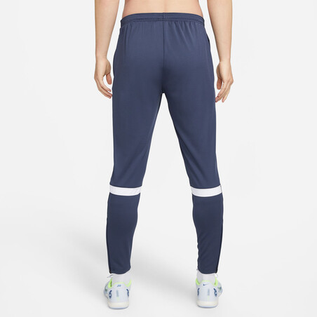 Pantalon survêtement Nike Academy bleu blanc