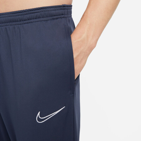 Pantalon survêtement Nike Academy bleu blanc