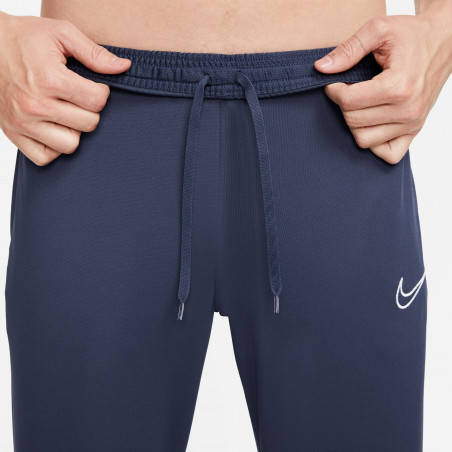 Pantalon survêtement Nike Academy bleu blanc