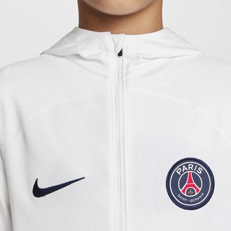 Ensemble survêtement junior PSG blanc bleu 2022/23