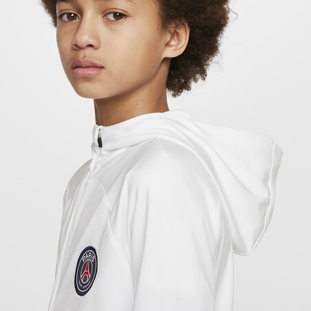 Ensemble survêtement junior PSG blanc bleu 2022/23