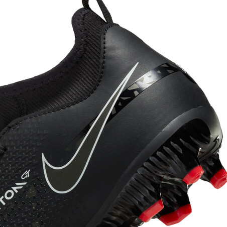 Nike Phantom GT2 junior Academy montante FG/MG noir rouge