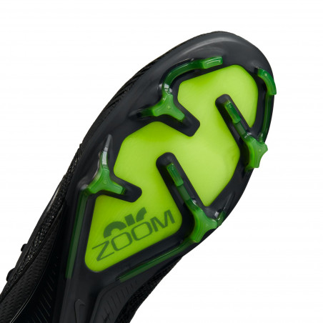 Nike Air Zoom Mercurial Vapor 15 Elite FG noir vert