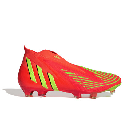 adidas Predator Edge+ montante FG rouge jaune