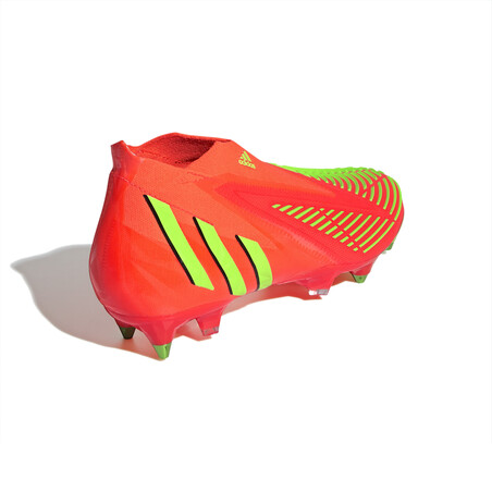 adidas Predator Edge+ montante SG rouge jaune