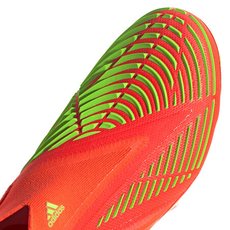 adidas Predator Edge+ montante SG rouge jaune