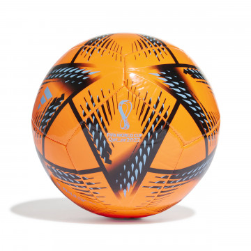 Ballon Al Rihla Coupe du Monde 2022 orange noir