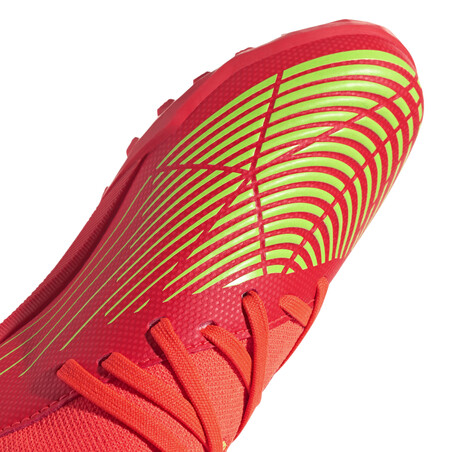 adidas Predator Edge.3 junior montante Turf rouge jaune