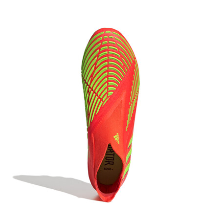 adidas Predator Edge+ montante AG rouge jaune